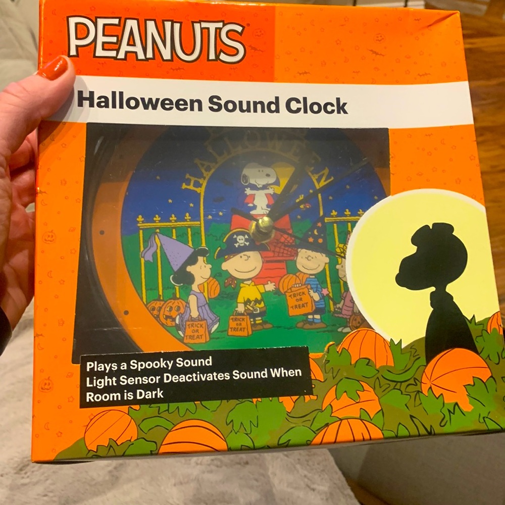 Peanuts Halloween sound cloth